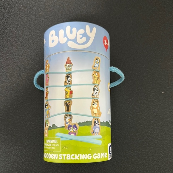 Wooden Stacking Game for Kids Bluey - Picture 1 of 1